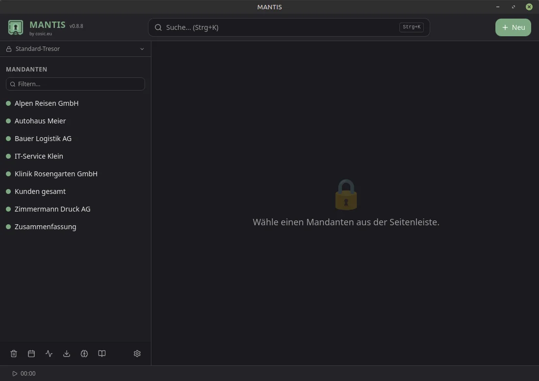 MANTIS Screenshot 2