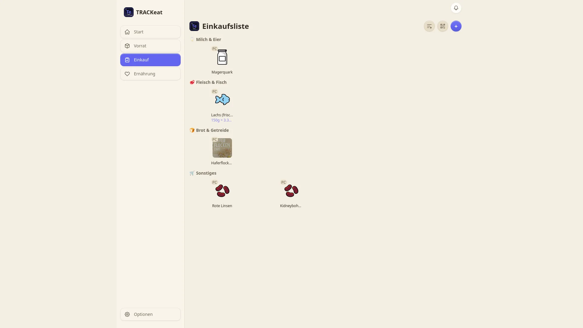 TRACKeat Screenshot 3