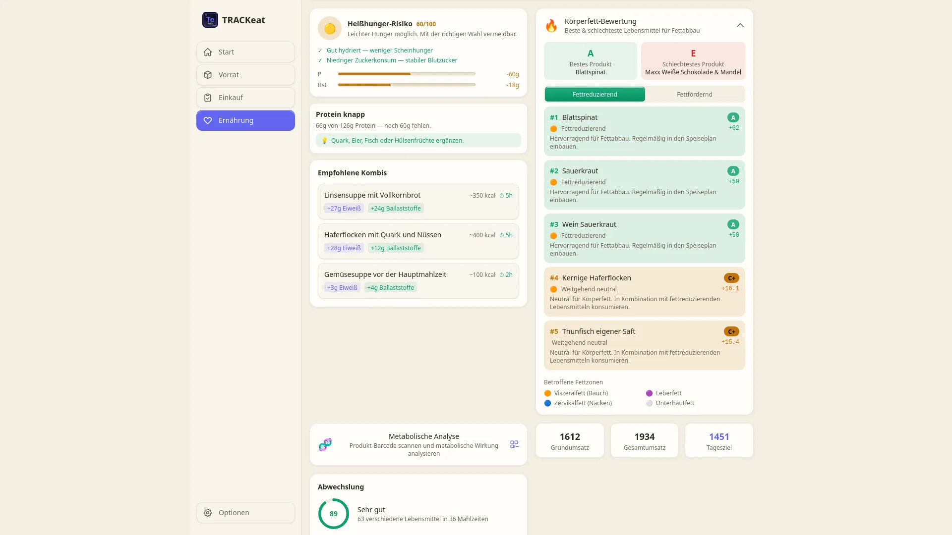 TRACKeat Screenshot 7